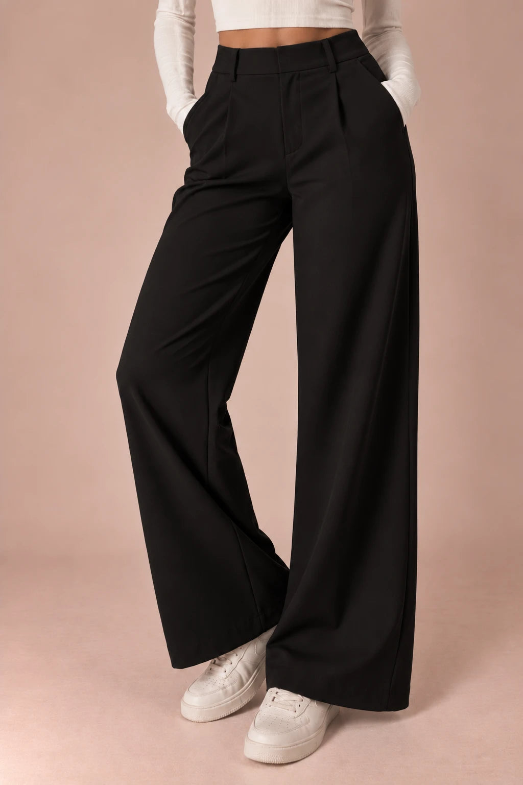 High waist of the NOVYA pants